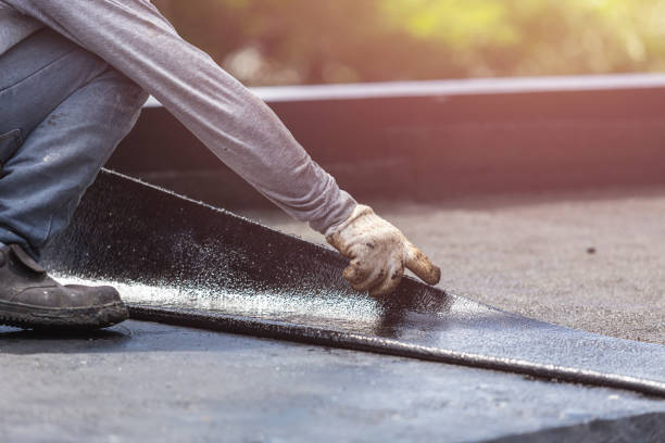 Professional Exterior Waterproofing technician working in Crawford, GA